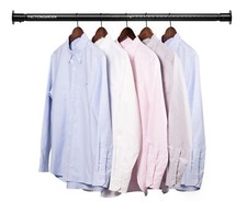 Closet Rod 17 to 82 Inch Adjustable Closet Rods for Hanging Clothes Heavy Dut...