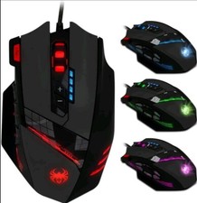 12 Programmable Buttons C12 Gaming Mouse, Zelote Laser Double-Speed C12-Mouse