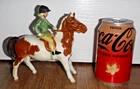 Beswick 1499 Girl On Skewbald Gloss Pony Arthur Gredington 1957-1965 ~ Excellent