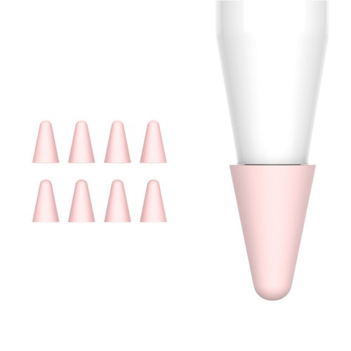8-pak Silikonowy długopis dotykowy Nib Case Końcówka Pokrowiec do iPencil 1. 2. generacji E - Zdjęcie 5 z 23