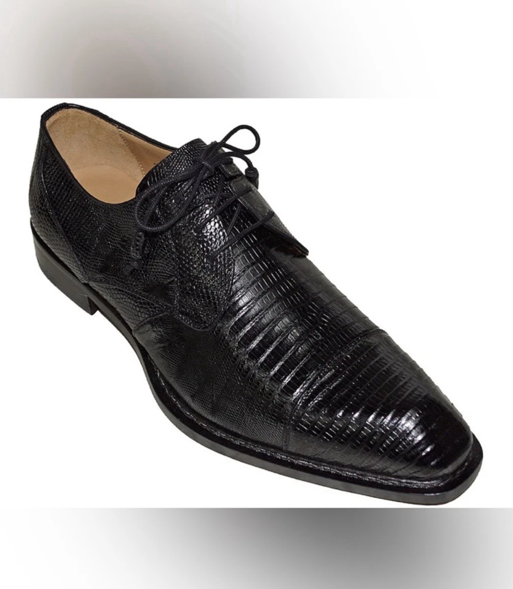 Mezlan Black Solid Dress Shoes for Men for sale | eBay display picture 1