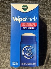 Vicks VapoStick Solid Balm - 976921 (35g) 1.25 Oz. No Mess. Ships Free
