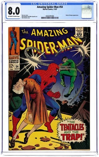 Amazing Spider-Man #54 CGC 8.0 1967 0342291004