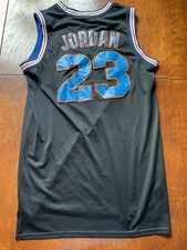 Vintage Space Jam Tune Squad Jersey Stitched Patch Jordan 23 Black Basketball