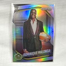 2025 Panini Prizm WNBA Dominique Malonga RC Rookie #144 Seattle Storm
