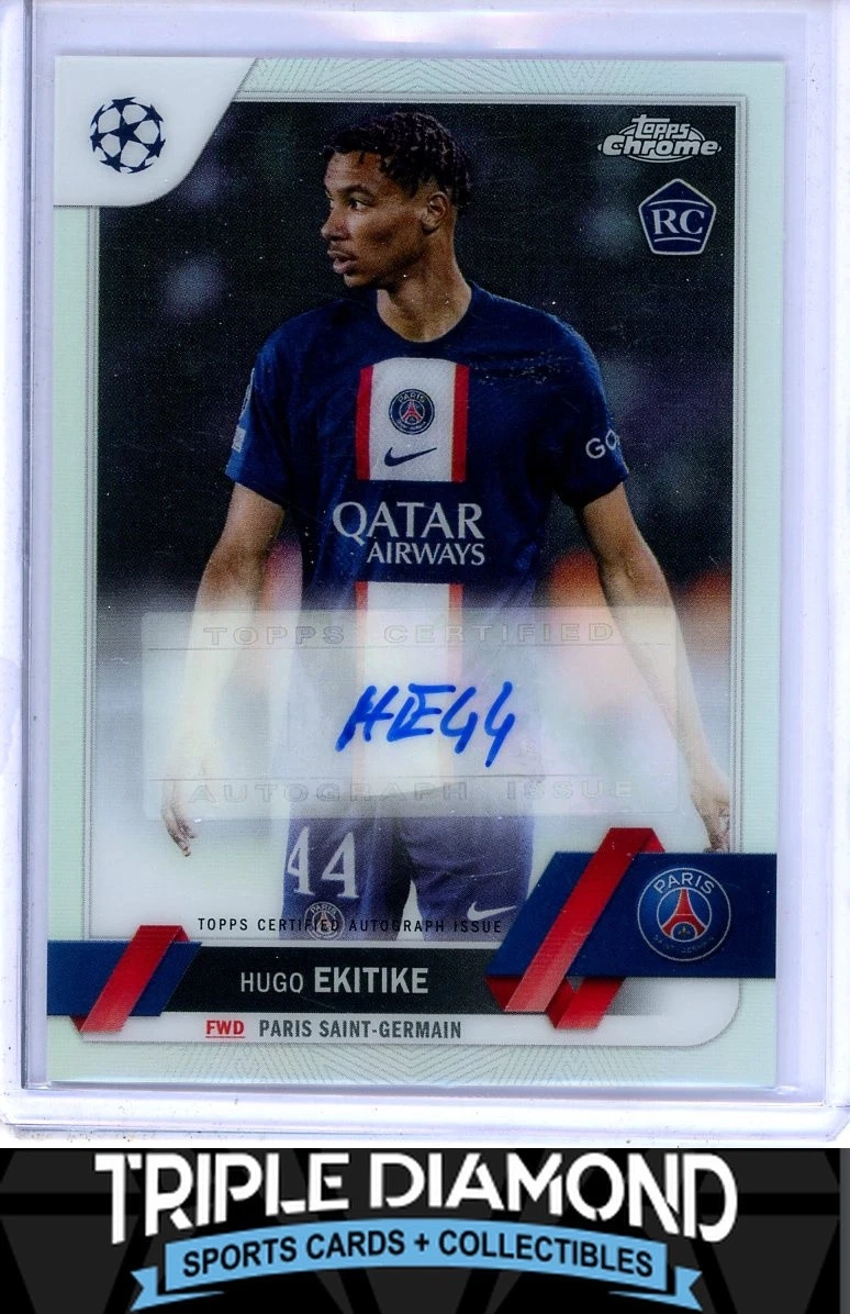 Hugo Ekitike Trading Cards for sale | eBay