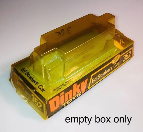 Dinky toys 352 Ed Straker's car Virtually Mint/Nice box - JK DIE-CAST