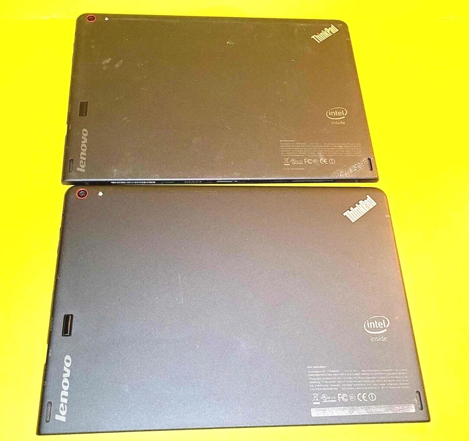 *DEFECTIVE* LOT 2X LENOVO THINKPAD 10 TABLET IPS LCD 10.1" WINDOWS INTEL ATOM - Image 2 of 4