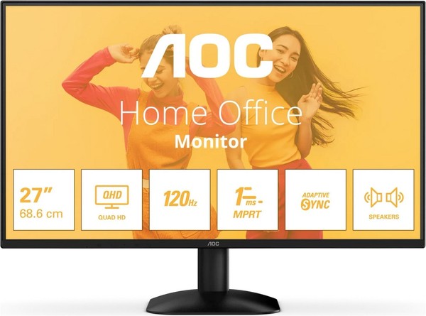 AOC Q27B35S3 27 Zoll Wqhd IPS Panel 16:9 120 Hz Monitor-image