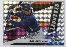 2021 Panini Mosaic Launched Mosaic Prizm Kyle Lewis #L8 1px8