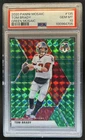 2020 Mosaic Tom Brady Prizm Green #135 Buccaneers PSA 10