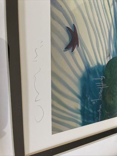 Wyland "Sea Life Below" Signed & Numbered Limited Edition Ocean Framed - Picture 13 of 16