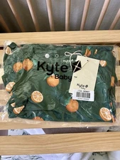 *New In Bag* Kyte Baby 2T Long Sleeve Twirl Bodysuit Dress In Orange