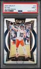 2024 Select Football Bo Nix RC Silver Prizm #30 PSA 9