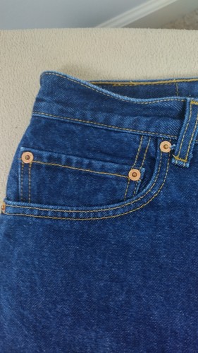 Vintage Levis 517 Jeans Mens 36x32 Blue Bootcut Fit Medium Wash Denim - Picture 4 of 22