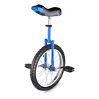 18 In Wheel Blue Unicycle Mountain Wheel Skid Proof Tire Balance Exercise