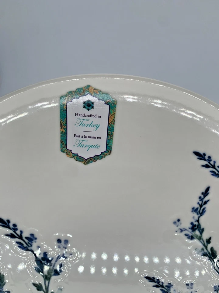 Handmade turkish dinner plate - Image 2 of 4