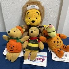 Winnie the Pooh Costume Magnet Disney Halloween Red Tigger Pumpkin Used