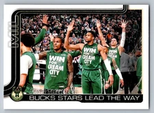 Fear the Deer: Bucks Stars Lead the Way 2025-26 Topps #281