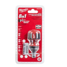 Milwaukee Tool 48-22-2330 8-In-1 Compact Ratcheting Multi-Bit Driver