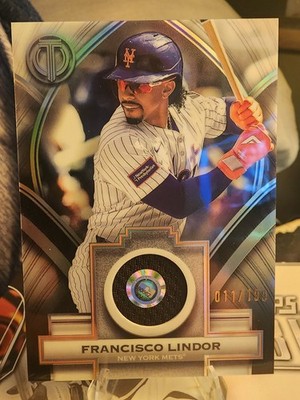 2026 Topps Tribute - Francisco Lindor Stamp of Approval Relic Black /199 #SOA-FL