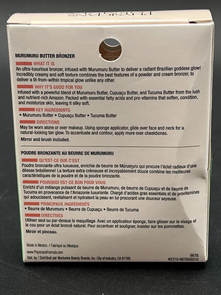 NIB Lot of 2 Physicians Formula Butter Bronzer Butter Glow Bronzer & Blush - Image 3 of 4