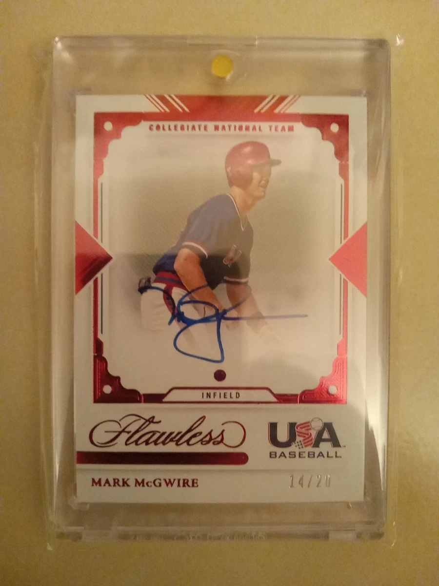 Panini Mark McGwire Baseball Sports Trading Cards & Accessories