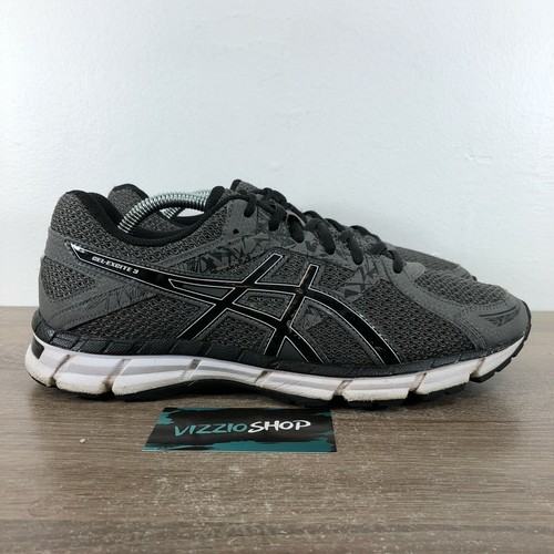 Asics GEL Fujiattack 4 Grey Black Trail Running Shoes Men's 9.5 T584N | eBay