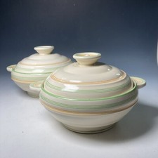 Vintage antique Frank Buckley / Grindley Art Deco 1930s serving dishes tureen