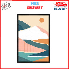 20" x 30" Trendsetter Poster and Picture Frame Home Office Wall Decor, Black