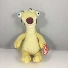 TY Beanie Baby SID the Sloth (8 Inch) (Ice Age 3 Movie) NEW MINT WITH MINT TAGS