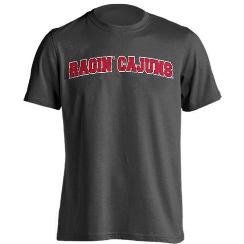 U of Louisiana at Lafayette Ragin' Cajuns Arched Text Short Sleeve T-Shirt - Bild 14 von 16