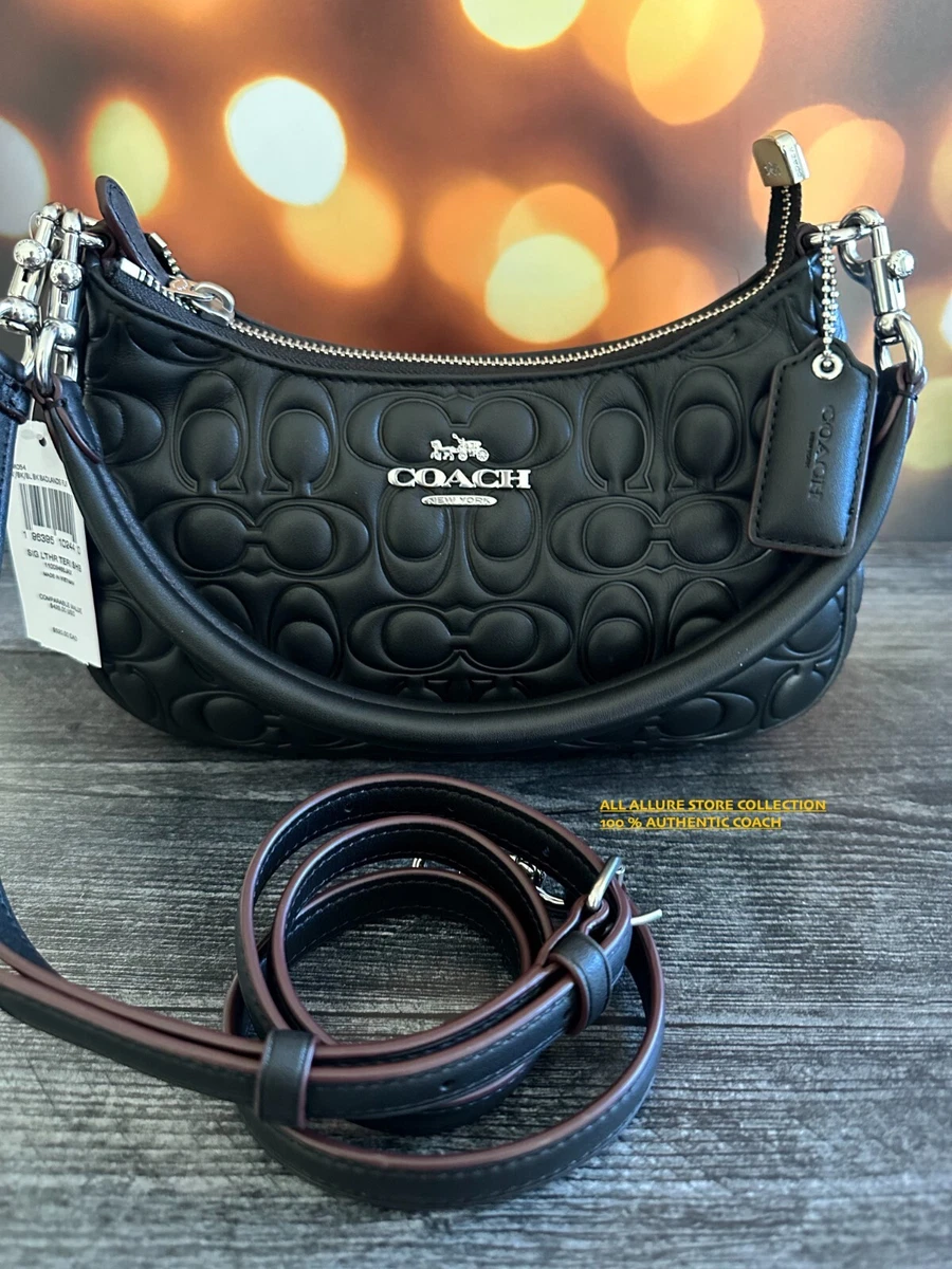 Coach leather shoulder bag hotsell