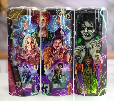 Hocus Pocus 20oz Insulated Tumbler with Straw - Stainless Steel Mug