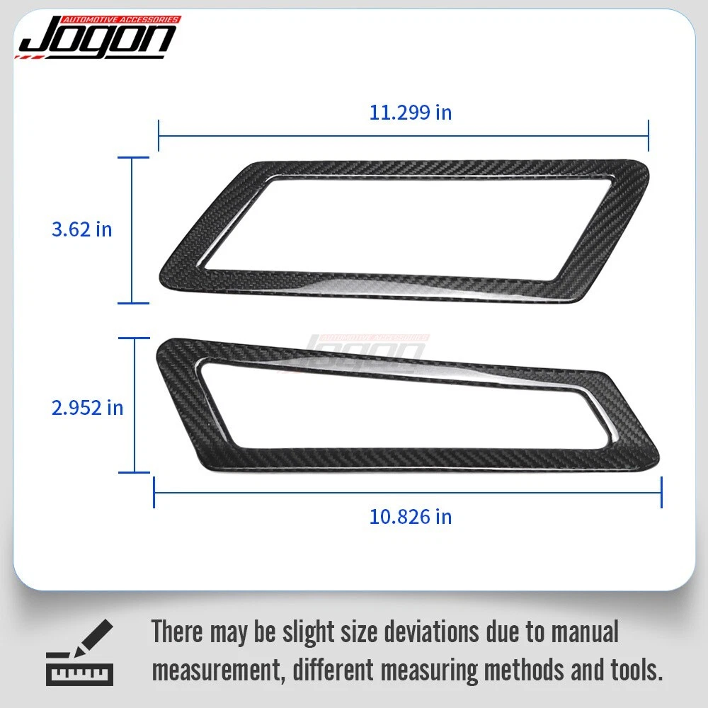 For Benz W463 G350 G500 G63 AMG 2004-18 Side Fender Air Vent Outlet Trim Carbon - 第 5 张/共 16 张