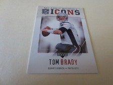2005 UD NFL Rookie Materials Icons Tom Brady #IC5 Patriots Buccs MVP