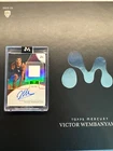 VICTOR WEMBANYAMA 50 of 50  RPA COSMIC ROOKIE PATCH AUTO 2023 TOPPS MERCURY
