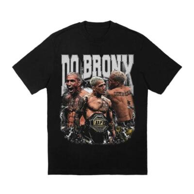 Charles Oliveira Do Bronx Men T-Shirt Cotton,... HOT NEW, Size S-5XL