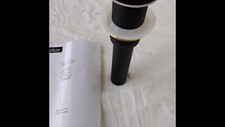 Luxury Sink Stopper Push-to-release x- Matte Black - NEW IN BOX