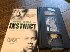 Instinct (VHS, 1999) USED THRILLER ANTHONY HOPKINS FREE USA SHIPPING