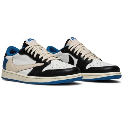 Air Jordan 1 Low, Size 6.5 UK, Fragment Travis Scott Trainers DM7866 140 | eBay UK