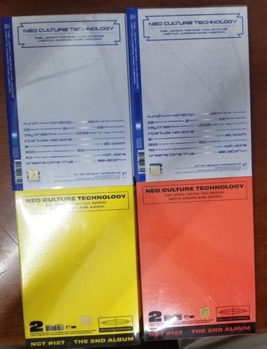 NCT Neo Zone Lot - Final Round/ 2nd Album - 4 Sets - Picture 5 of 5