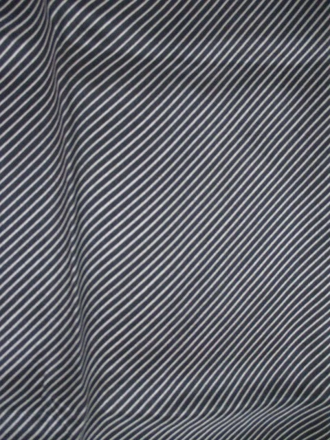 Ann Klein Scarf Womens 20X20 Black White Silk Diagonal Square NeckTie Head Band - Image 4 of 4