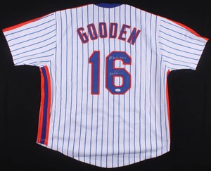 dwight gooden signed jersey