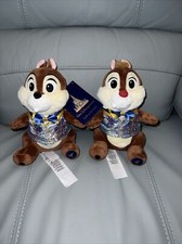 2021 Disney World 50th Anniversary Chip  Dale Plush New In Hand