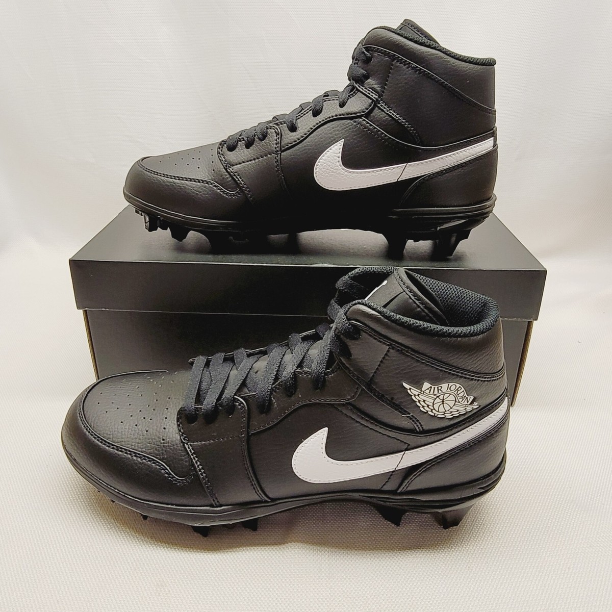 Size 10 - Jordan 1 TD Cleat 2023 Mid Black for sale online Size 10 - Jordan 1 TD Cleat 2023 Mid Black for sale online