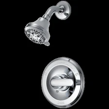 Delta 13 Series Shower Trim w/ Valve Water Stops Chrome-Certified Refurbished