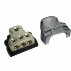 Rockford Fosgate RFD4 4 AWG Distribution Block w/ 1 Input & 3 Outputs