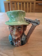 Vintage Artone Small Uncle Tom Cobley Character Toby Jug Widecombe Fair