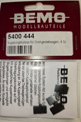Bemo 5400 444 Kupplungskulisse für Drehgestellwagen, 4 Stück - H0m (1:87)